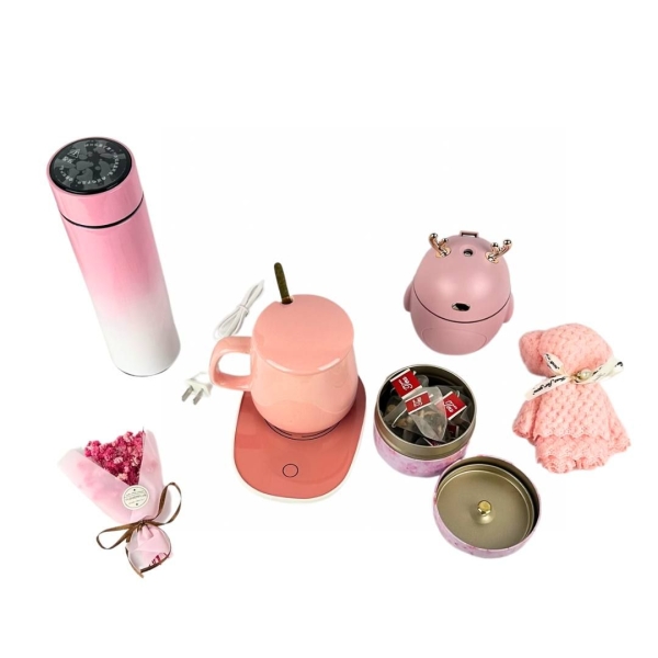 Подарунковий набір Wishes для жінок рожевий