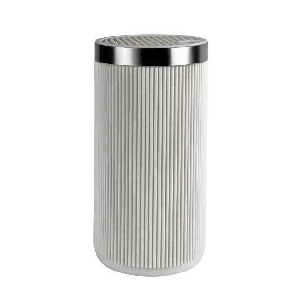 Підставка для ножів Empire ЕМ-2402 Сильвер пластик 22 см білий