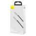 Кабель Type-C/Type-C 2 м Baseus Cafule Series Metal 100 Вт 5 А чорний