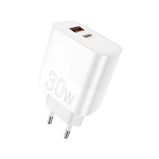 Зарядний блок живлення USB+Type-C WUW C208 30 W білий