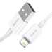 Кабель USB/Apple Lightning 2 м Baseus Superior 2.4 А білий Кабель USB/Apple Lightning 2 м Baseus Superior 2.4 А білий