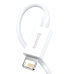 Кабель USB/Apple Lightning 2 м Baseus Superior 2.4 А білий Кабель USB/Apple Lightning 2 м Baseus Superior 2.4 А білий