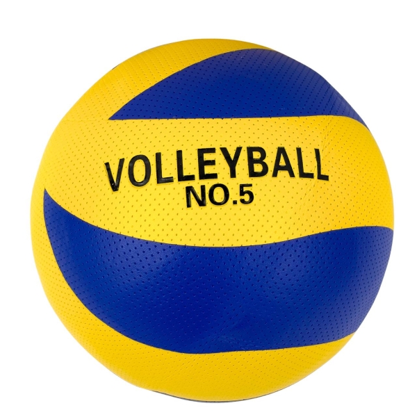 М'яч волейбольний №5 MS-00162-6 жовтий з синім