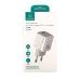 Зарядний блок живлення Туре-С Usams US-CC183 20 W 3 А білий Зарядний блок живлення Туре-С Usams US-CC183 20 W 3 А білий