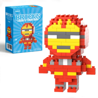 Конструктор піксельний Bricks 3021-F Залізна людина 150 деталей