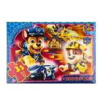 Пазли класичні 35 елементів G-Toys PW0880 Щенячий патруль з постером