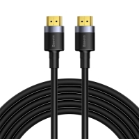 Кабель HDMI/HDMI 5 м Baseus Cafule 4K Adapter Cable чорний