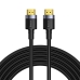Кабель HDMI/HDMI 5 м Baseus Cafule 4K Adapter Cable чорний