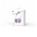 Навушники дитячі бездротові накладні XO BE57 Colorful Elf Kids LED Bluetooth фіолетовий