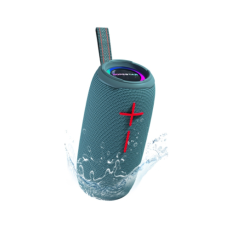 Колонка портативна HOPESTAR P20 PRO Bluetooth LED FM блакитний