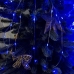 Світлодіодна гірлянда-нитка мідний дріт Кінський хвіст 200 LED Magic Lights крапля 2 м синій