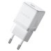 Зарядний блок живлення Type-C Baseus Palm 30 W 3 A білий