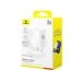 Зарядний блок живлення Type-C Baseus Palm 30 W 3 A білий