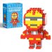 Конструктор піксельний Bricks 3021-F Залізна людина 150 деталей Конструктор піксельний Bricks 3021-F Залізна людина 150 деталей