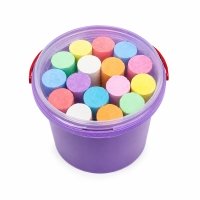 Крейда кольорова 16 шт Danko Toys KRD-01-01U кругла 7 кольорів