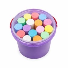 Крейда кольорова 16 шт Danko Toys KRD-01-01U кругла 7 кольорів