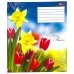 Зошит 18 аркушів лінія = Мрії Збуваються 3355 Spring Flowers
