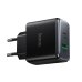 Зарядний блок живлення Type-C+USB HOCO C158A Upgrade 45 W чорний Зарядний блок живлення Type-C+USB HOCO C158A Upgrade 45 W чорний