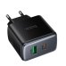 Зарядний блок живлення Type-C+USB HOCO C158A Upgrade 45 W чорний Зарядний блок живлення Type-C+USB HOCO C158A Upgrade 45 W чорний