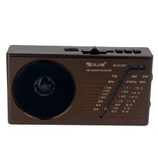 Радіоприймач Golon RX-921BT MP3 з акумулятором коричневий