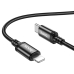 Кабель Type-C/Apple Lightning 1 м HOCO X89 Wind 20 Вт 2.4 А чорний
