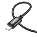 Кабель Type-C/Apple Lightning 1 м HOCO X89 Wind 20 Вт 2.4 А чорний