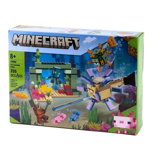 Конструктор Minecraft 11809 The Guardian Battle 255 деталей