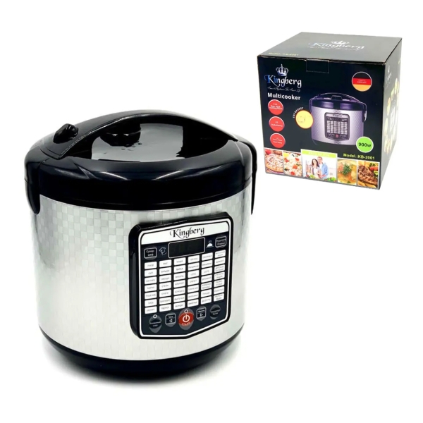 / Мультиварка-фритюрниця Kingberg KB-2001 900 Вт, 5 л, 43 програми, чорний
