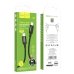 Кабель Type-C/Apple Lightning 1 м HOCO X89 Wind 20 Вт 2.4 А чорний