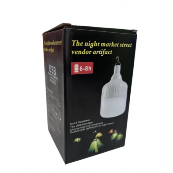 / Ліхтар лампочка з сонячною панеллю 6-8h