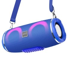 Колонка портативна HOCO HC12 Sports Bluetooth LED FM синій
