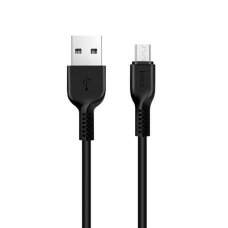 Кабель USB/micro-USB 3 м HOCO X20 2 А чорний