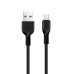 Кабель USB/micro-USB 3 м HOCO X20 2 А чорний