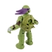Ігрова фігурка Черепашка Ніндзя Донателло 0810В зі світловими ефектами 14 см зелений