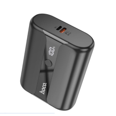 Універсальна мобільна батарея 10000 mAh HOCO Q3 Pro 22.5 W повербанк з дисплеєм чорний