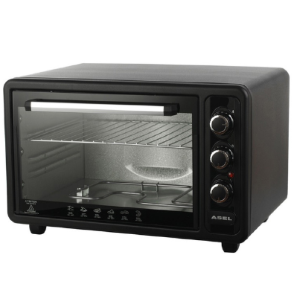 Електрична піч Asel AF-40-23 1300 Вт 40 л чорний