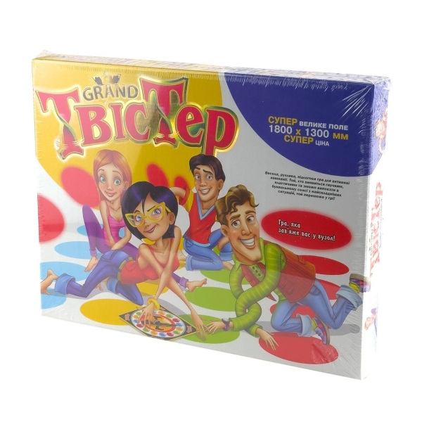 Гра Гранд Твістер SPG 55-2 2-4 гравці для дітей та дорослих