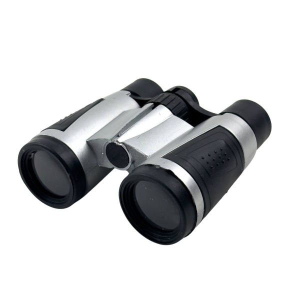 Дитячий іграшковий бінокль 62927 пластик 10.5 см білий з чорним