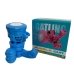 Іграшка-генератор мильних бульбашок Bubble Gun A130 зі світловими ефектами 13 см блакитний