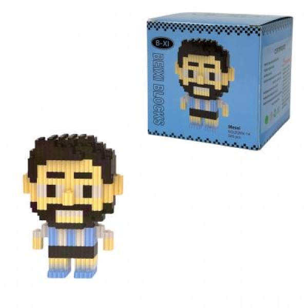 Конструктор піксельний Beixi Blocks 14-ZQMX Мессі 560 деталей