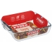 Форма для випікання Pyrex 220B000/8446 скло квадратна 25 х 21 х 6 см прозорий