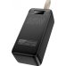Універсальна мобільна батарея 40000 mAh Hoco DB82 Aquila 65 W повербанк з дисплеєм чорний Універсальна мобільна батарея 40000 mAh Hoco DB82 Aquila 65 W повербанк з дисплеєм чорний