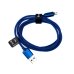 Кабель USB/Apple Lightning 1.2 м Baseus Crystal Shine 2.4 А синій