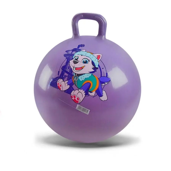 М'яч для фітнесу дитячий PB2109 Щенячий Патруль Еверест 45 см фіолетовий