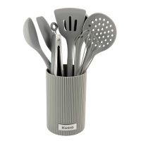 Кухонний набір MAGIO MG-1129 настільний 7 предметів силікон сірий