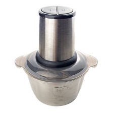 Блендер подрібнювач з чашею VOLYX GR-4822 1500 Вт 2 л сріблястий