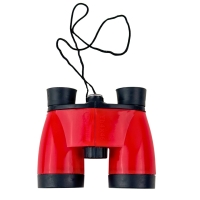Дитячий іграшковий бінокль C446 пластик 13.5 см червоний