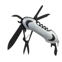 Мультитул 10в1 Sigma 4375531 нержавіюча сталь універсальний сріблястий з чорним