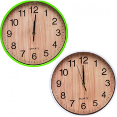 Настінний годинник 572-10 D30,0см білий  new