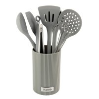 Кухонний набір MAGIO MG-1129 настільний 7 предметів силікон сірий